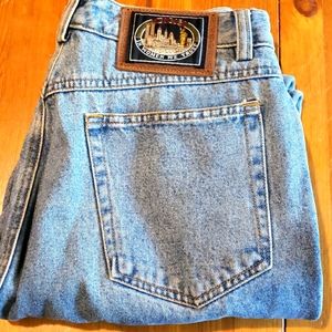 Vintage 80s DKNY Jeans w/Twin Towers??